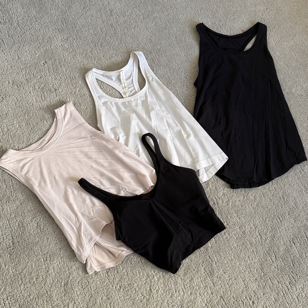 4 Pack Lululemon Tank Tops